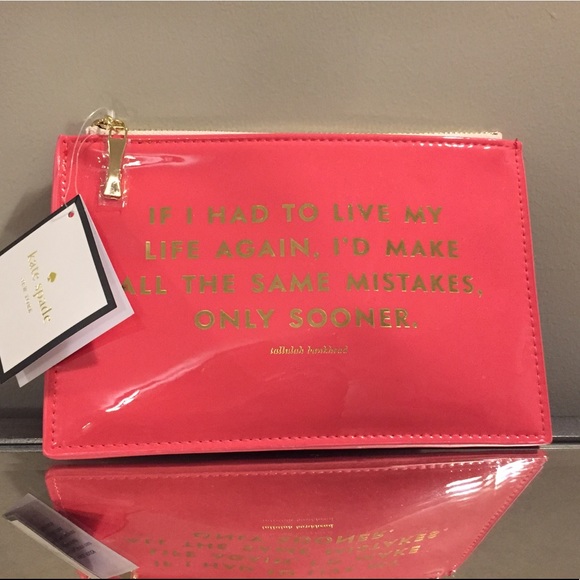 kate spade Accessories - NEW Kate Spade Same Mistakes Pencil Pouch